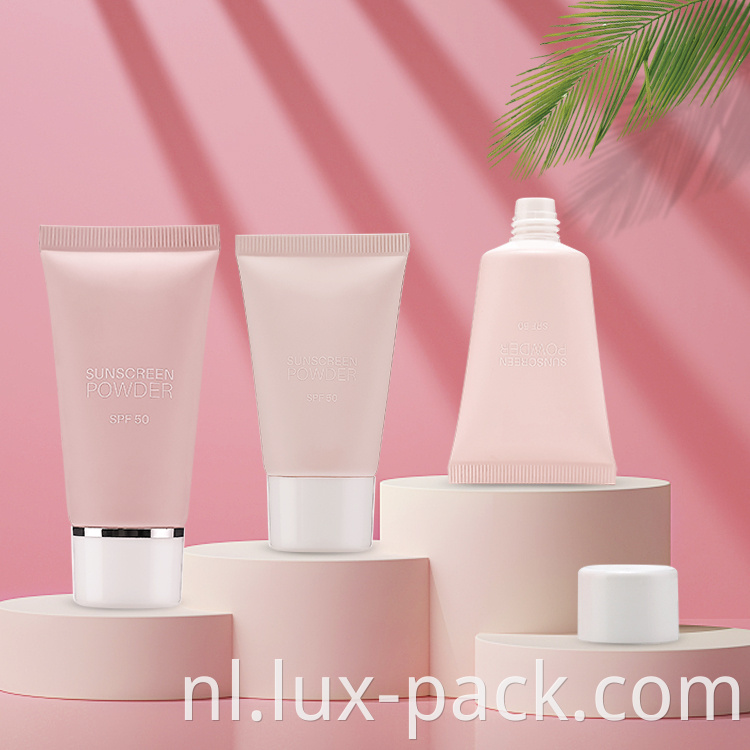 Lege plastic reis cosmetische zachte buizen container flip top handlotion kneep buizen